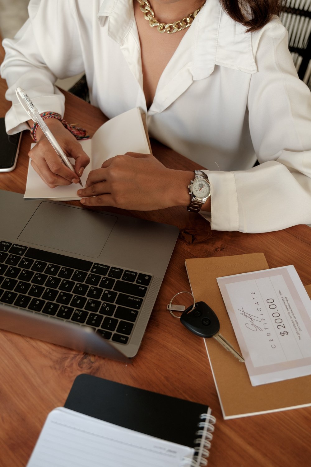 Woman Working from Home